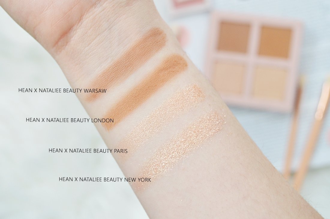 hean x natalie beautyyy paleta do konturowania